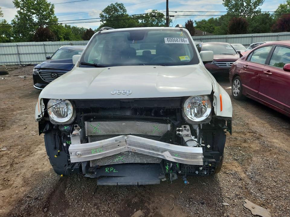 2018 Jeep Renegade VIN ZACCJBBB4JPJ00809 COPART salvage auction — FRONT END, Ct - Cert Of Title-Salvage, sold $700 on 2026-07-17 (photo 5)
