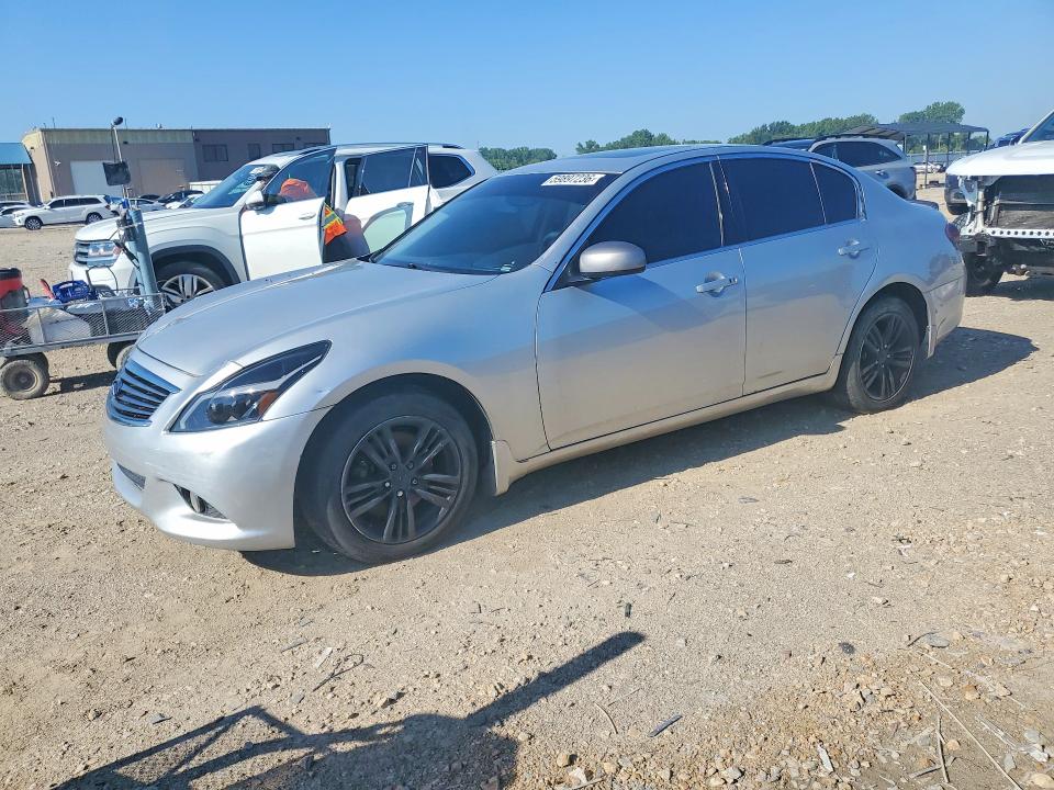 2012 Infiniti G VIN JN1CV6AR4CM971050 COPART salvage auction — FRONT END, Ks - Dealer Only Clean Title, sold $725 on 2026-07-30 (photo 1)