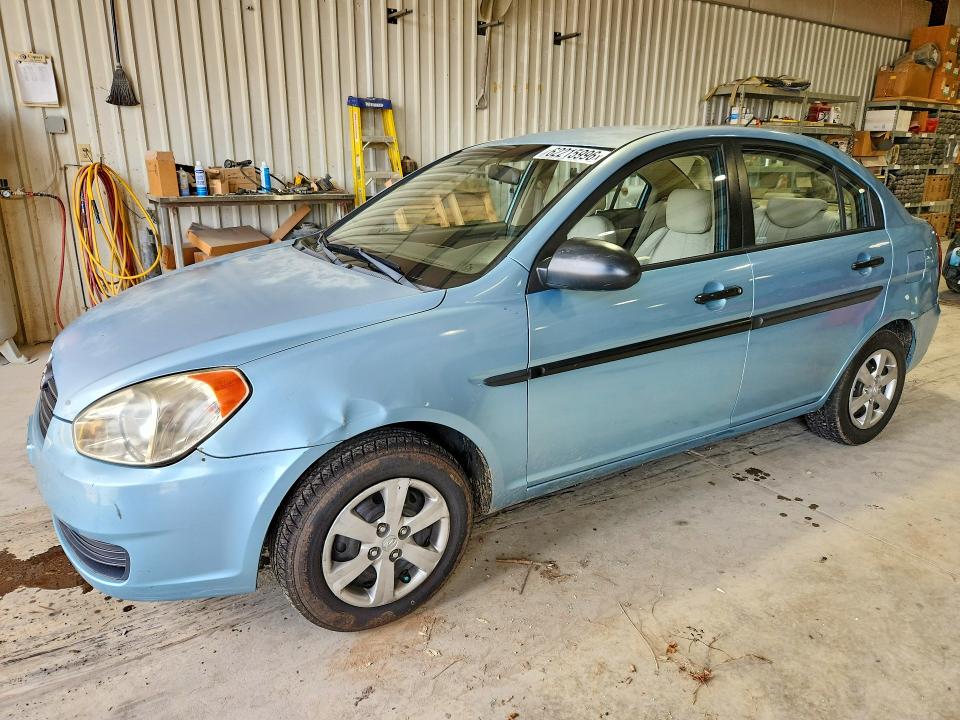 2009 Hyundai Accent VIN KMHCM46C39U298572 COPART salvage auction — REAR END, PA - CERTIFICATE OF SALVAGE, sold $375 on 2026-07-31 (photo 1)
