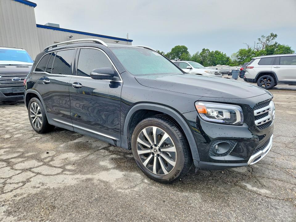 2022 Mercedes-benz Glb VIN W1N4M4HB6NW255574 COPART salvage auction — HAIL, Mo - Salvage Certificate Of Title, sold $625 on 2026-07-29 (photo 4)