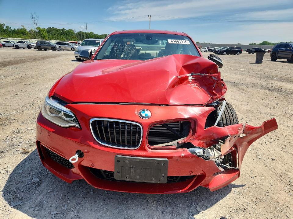 2016 BMW M2 VIN WBA1J9C53GV696473 COPART salvage auction — FRONT END, NY - MV-907A SALVAGE CERTIFICATE, sold $1,700 on 2026-08-03 (photo 5)