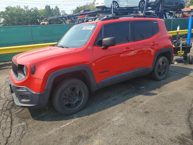 2017 Jeep Renegade VIN ZACCJBAB0HPG03784 COPART salvage auction — MINOR DENT/SCRATCHES, Co - Dis/Dlr/Exp Only Clean Title, sold $550 on 2026-07-09 (photo 1)