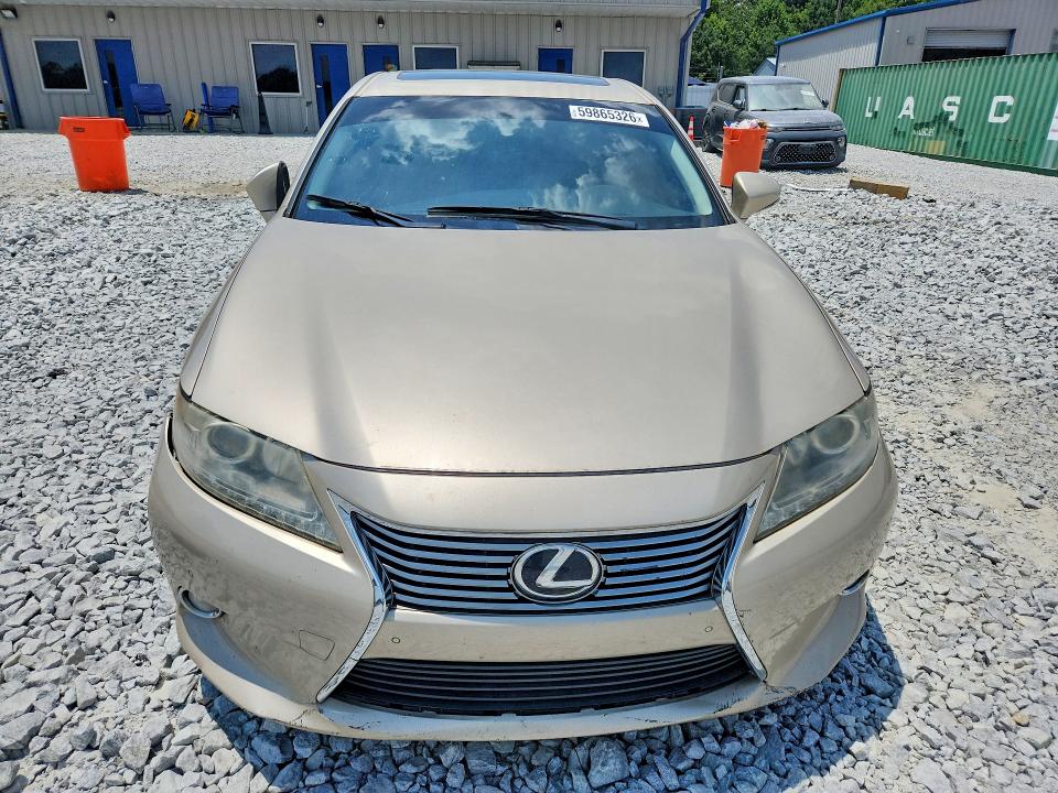 2013 Lexus ES VIN JTHBK1GG7D2076951 COPART salvage auction — REAR END, Al - Certificate Of Title, sold $2,750 on 2026-07-07 (photo 5)
