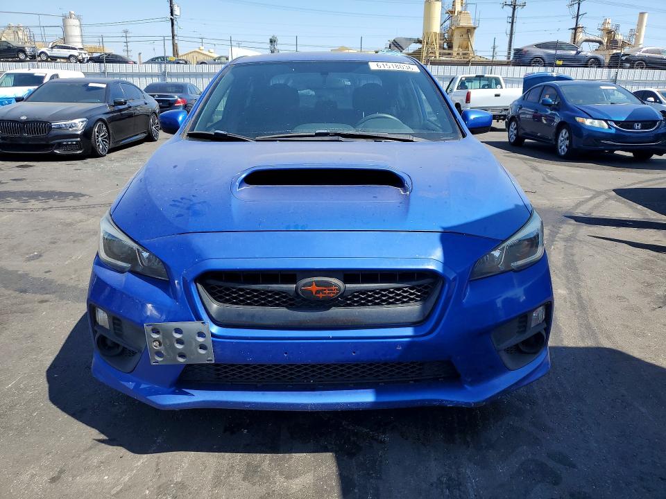 2017 Subaru Wrx VIN JF1VA1B63H9830463 COPART salvage auction — REAR END, CA - SALVAGE CERTIFICATE, sold $600 on 2026-07-27 (photo 5)