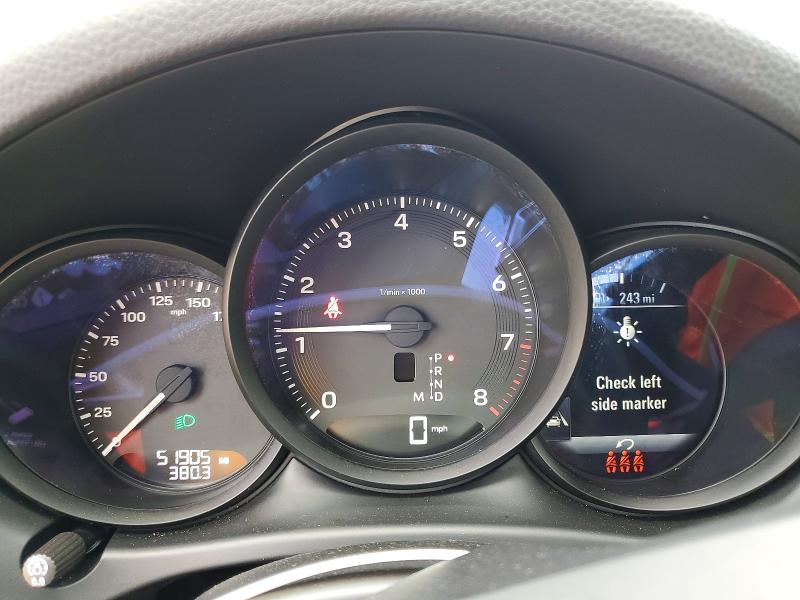 2023 Porsche Macan VIN WP1AA2A52PLB06903 COPART salvage auction — Front End, St - Salvage Title, sold $20,500 on 2026-09-17 (photo 9)
