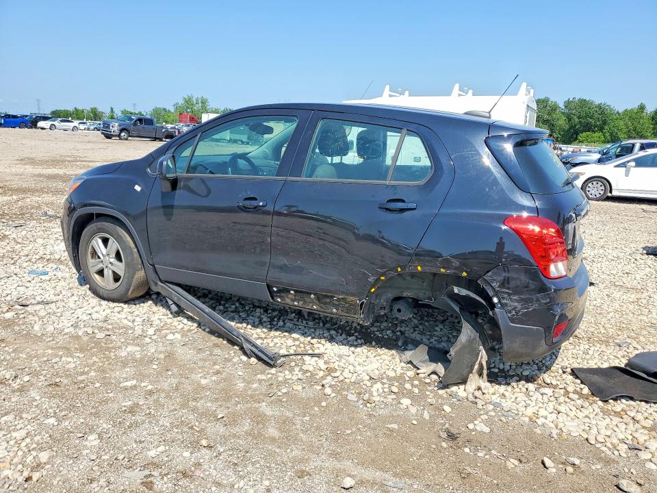 2020 Chevrolet VIN KL7CJKSB3LB315806 COPART salvage auction — REAR END, Il - Salvage Certificate, sold $1,950 on 2026-07-31 (photo 2)