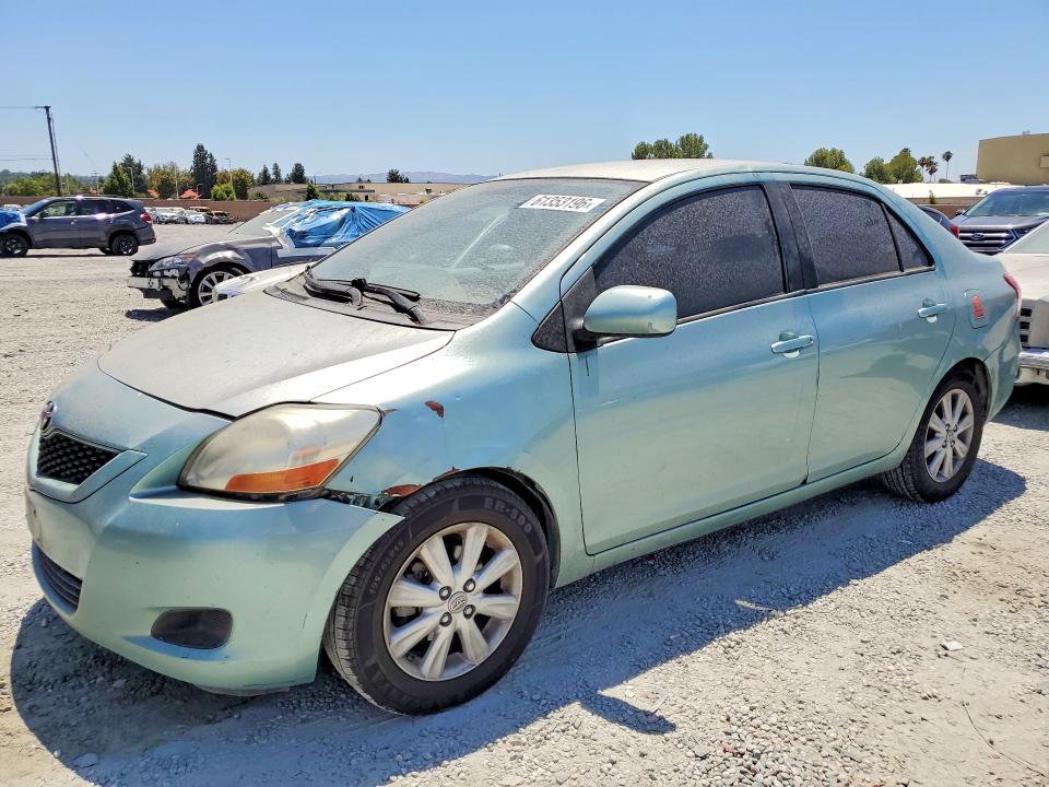 2009 Toyota Yaris VIN JTDBT903191345057 COPART salvage auction — MECHANICAL, CA - CERT OF TITLE-SALVAGED, sold $450 on 2026-07-29 (photo 1)