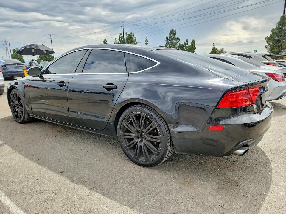 2012 Audi A7 VIN WAUSGAFC5CN002164 COPART salvage auction — FRONT END, Ca - App For Dup Clean Or Ac, sold $700 on 2026-07-25 (photo 2)