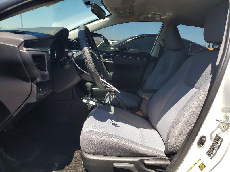 2016 Toyota Corolla VIN 5YFBURHEXGP533880 COPART salvage auction — FRONT END, CA - SALVAGE CERTIFICATE, sold $3,500 on 2026-07-15 (photo 7)