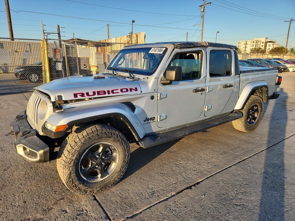 2022 Jeep Gladiator VIN 1C6HJTAGXNL138672 COPART salvage auction — FRONT END, TX - DIS/DLR/EXP ONLY SALVAGE TITLE (P), sold $13,900 on 2026-07-29 (photo 1)