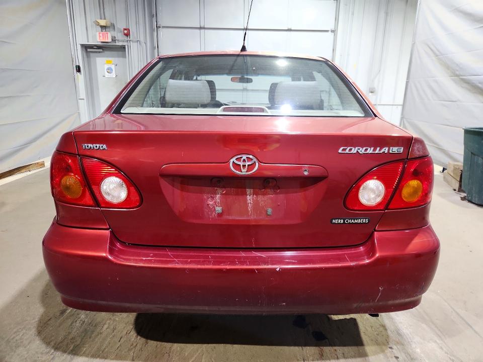 2004 Toyota Corolla VIN JTDBR32E242025999 COPART salvage auction — FRONT END, Nh - Certificate Of Title, sold $1,450 on 2026-07-28 (photo 6)