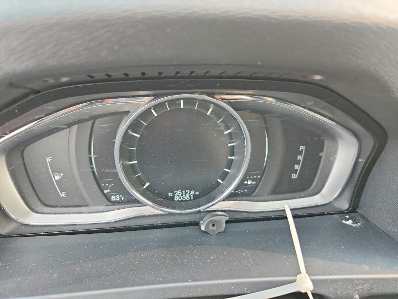 2017 Volvo V60 VIN YV440MWK4H1023592 COPART salvage auction — FRONT END, Oh - Cert Of Title-Salvage, sold $525 on 2026-07-31 (photo 9)