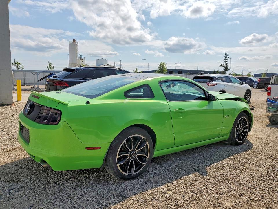 2014 Ford Mustang VIN 1ZVBP8CF8E5245932 COPART salvage auction — FRONT END, Ia - Cert Of Title-Salvage Title, sold $7,100 on 2026-08-19 (photo 3)