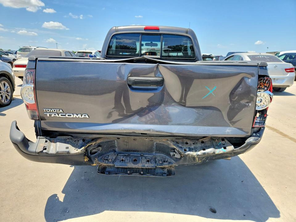 2011 Toyota Tacoma VIN 5TFNX4CN9BX005031 COPART salvage auction — REAR END, Tx - Salvage Vehicle Title, sold $3,700 on 2026-07-16 (photo 6)
