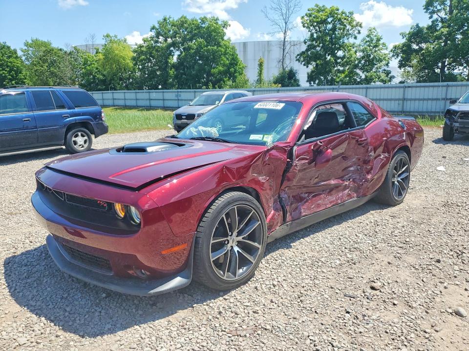 2017 Dodge Challenger VIN 2C3CDZFJ4HH665419 COPART salvage auction — SIDE, Ny - Mv-907A Salvage Certificate, sold $8,300 on 2026-07-27 (photo 1)