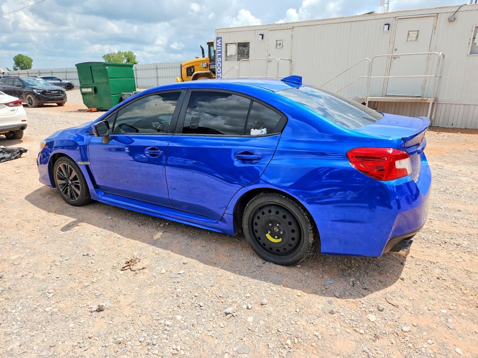 2021 Subaru Wrx VIN JF1VA1A64M9818317 COPART salvage auction — HAIL, In - Certificate Of Title (P), sold $12,600 on 2026-07-28 (photo 2)