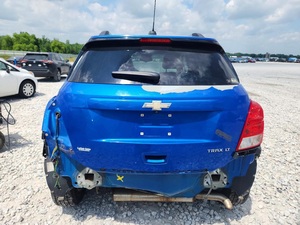 2016 Chevrolet Trax VIN KL7CJLSBXGB604726 COPART salvage auction — FRONT END, Mi - Certificate Of Title, sold $525 on 2026-07-16 (photo 6)