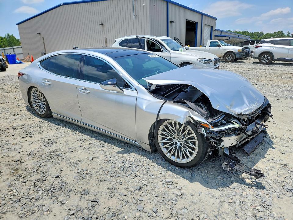 2024 Lexus VIN JTHD51FF7R5020796 COPART salvage auction — FRONT END, Ga - Cert Of Title-Salvage, sold $10,100 on 2026-07-30 (photo 4)