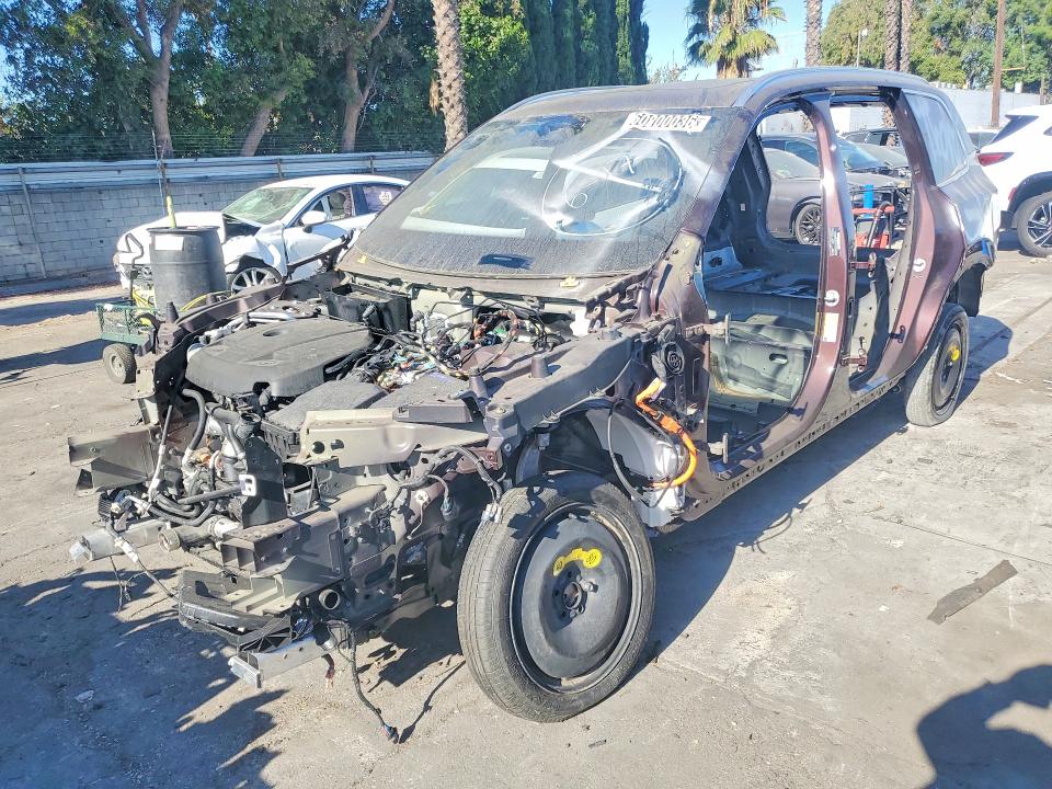 2025 Volvo Xc90 VIN YV4H60JG6S1349994 COPART salvage auction — STRIPPED, CA - SALVAGE CERTIFICATE, sold $7,200 on 2026-08-04 (photo 1)