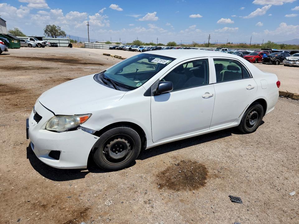 2010 Toyota Corolla VIN JTDBU4EE8AJ060239 COPART salvage auction — FRONT END, AZ - CERTIFICATE OF TITLE, sold $1,400 on 2026-07-31 (photo 1)