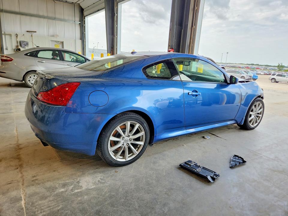 2013 Infiniti G VIN JN1CV6EL6DM981988 COPART salvage auction — FRONT END, Ne - Cert Of Title-Salvage, sold $575 on 2026-07-14 (photo 3)