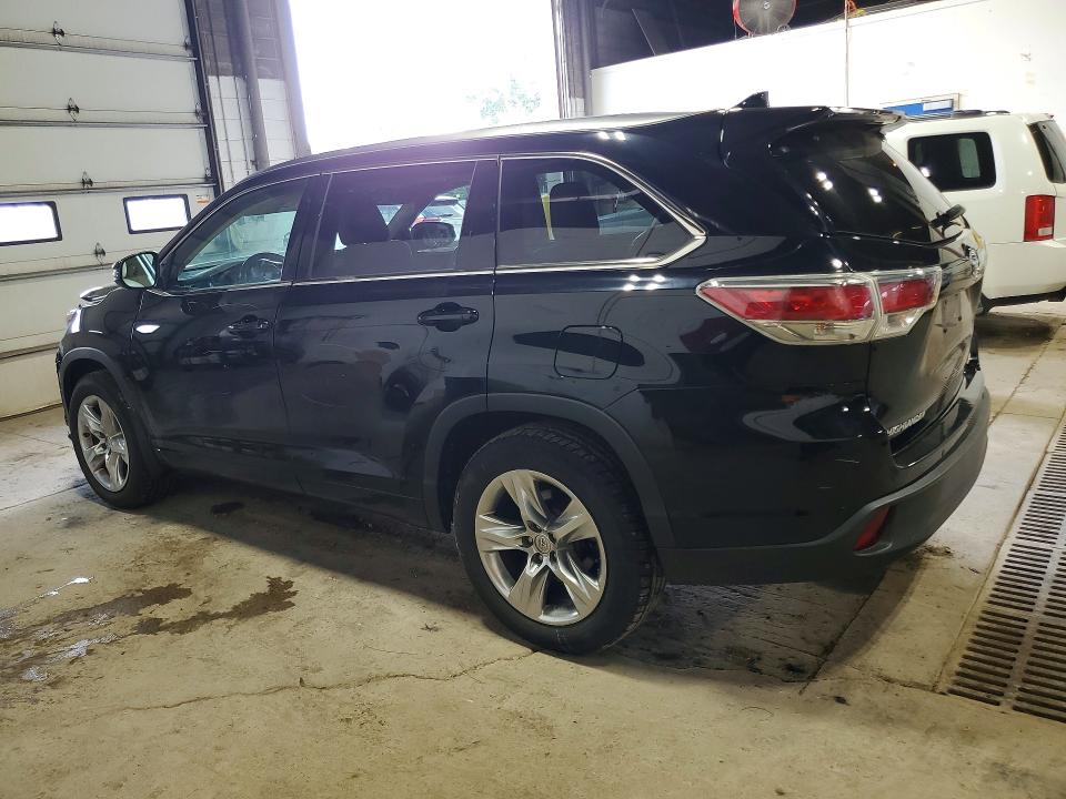2015 Toyota Highlander VIN 5TDDKRFH6FS099975 COPART salvage auction — FRONT END, Mn - Cert Of Title-Salvage, sold $225 on 2026-07-23 (photo 2)
