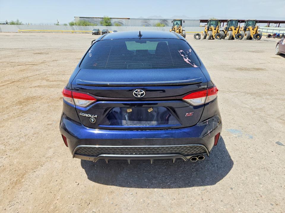 2020 Toyota Corolla VIN JTDP4RCE0LJ009780 COPART salvage auction — FRONT END, AZ - CERT OF TITLE - SALVAGE, sold $450 on 2026-07-24 (photo 6)
