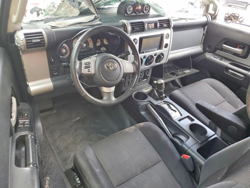 2007 Toyota Fj cruiser VIN JTEBU11F970008013 COPART salvage auction — ROLLOVER, FL - CERT OF TITLE SLVG REBUILDABLE, sold $1,150 on 2026-07-21 (photo 8)
