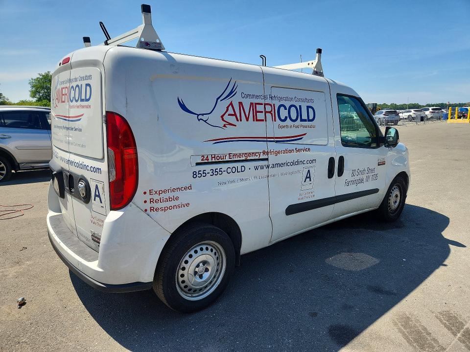 2022 Ram Promaster city VIN ZFBHRFAB2N6W60592 COPART salvage auction — FRONT END, NY - CERTIFICATE OF TITLE (P), sold $475 on 2026-07-18 (photo 3)
