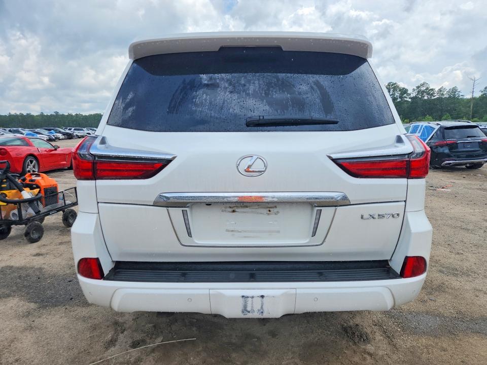 2021 Lexus Lx VIN JTJDY7AX4M4341623 COPART salvage auction — VANDALISM, NY - MV-907A SALVAGE CERTIFICATE, sold $54,000 on 2026-07-22 (photo 6)