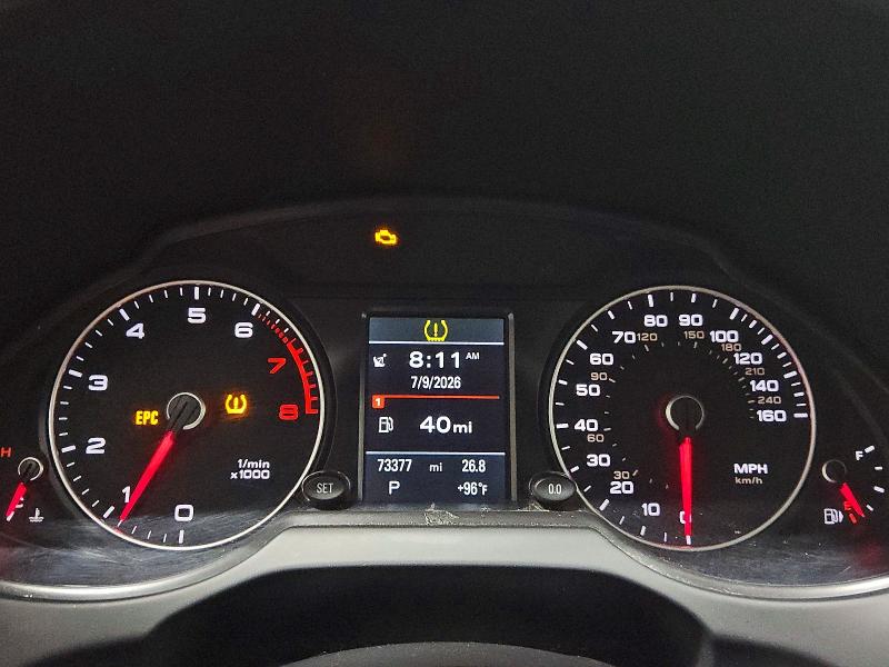 2014 Audi Q5 VIN WA1LFAFP3EA029090 COPART salvage auction — MECHANICAL, AZ - CERTIFICATE OF TITLE, sold $825 on 2026-07-28 (photo 9)