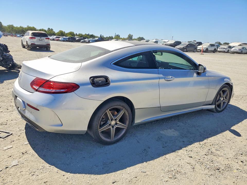 2017 Mercedes-benz C-klasse VIN WDDWJ4JB3HF362935 COPART salvage auction — FRONT END, Ca - Dis/Dlr/Exp Only Clean Title (P), sold $2,750 on 2026-07-30 (photo 3)