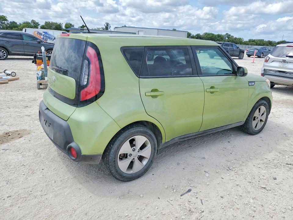 2016 Kia Soul VIN KNDJN2A24G7844254 COPART salvage auction — SIDE, Tx - Salvage Vehicle Title, sold $100 on 2026-07-30 (photo 3)