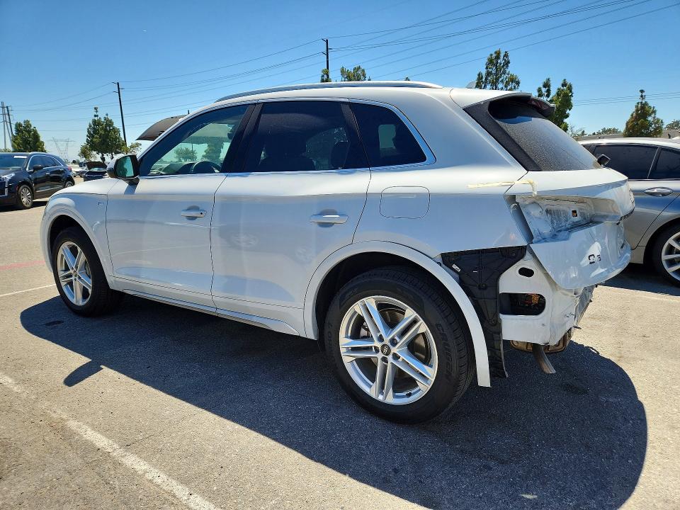 2022 Audi Q5 VIN WA1G2AFY6N2081362 COPART salvage auction — REAR END, Ca - Salvage Certificate, sold $400 on 2026-07-21 (photo 2)