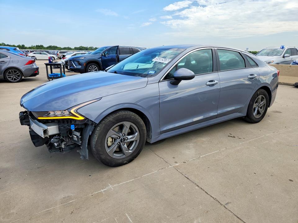 2023 Kia K5 VIN 5XXG14J25PG194679 COPART salvage auction — FRONT END, Tx - Certificate Of Title, sold $6,900 on 2026-07-20 (photo 1)