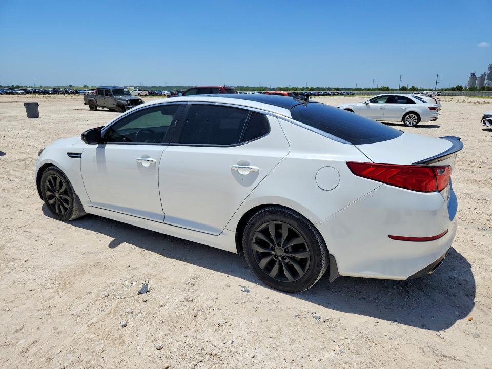 2015 Kia Optima VIN 5XXGN4A75FG515943 COPART salvage auction — MECHANICAL, Tx - Cert Of Title-Rebuilt Salvage, sold $1,350 on 2026-07-30 (photo 2)