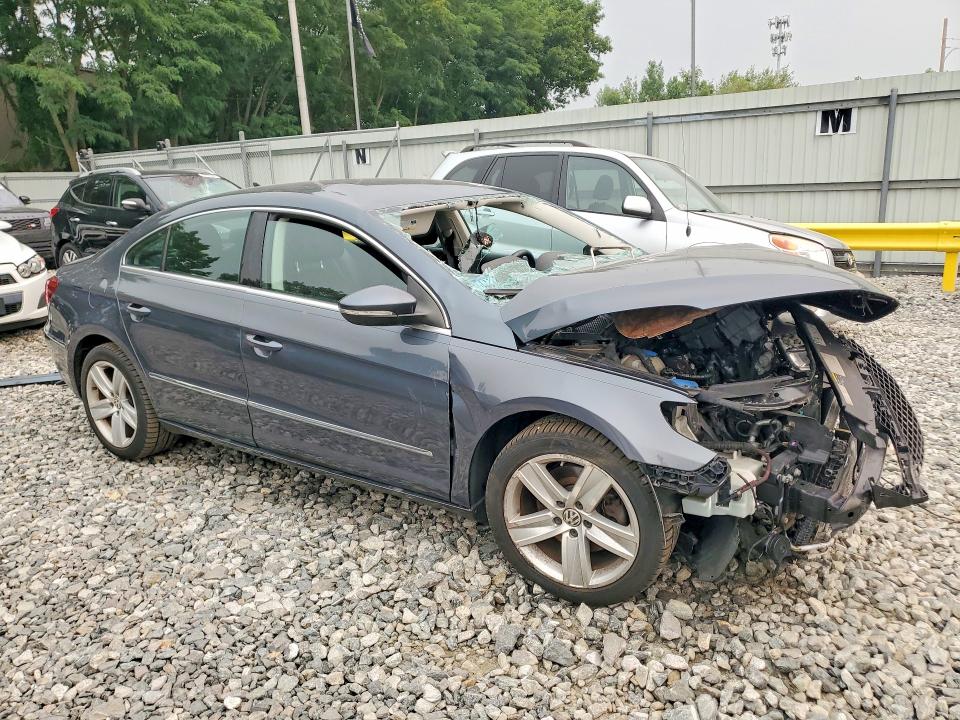 2013 Volkswagen Passat cc VIN WVWBP7AN4DE549085 COPART salvage auction — FRONT END, Ma - Cert Of Title-Reconstrctd Coll, sold $125 on 2026-07-30 (photo 4)