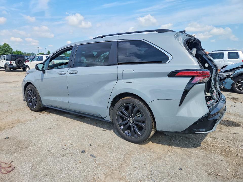 2023 Toyota Sienna VIN 5TDDRKEC8PS159152 COPART salvage auction — REAR END, MO - SALVAGE CERTIFICATE OF TITLE (P), sold $15,100 on 2026-07-14 (photo 2)