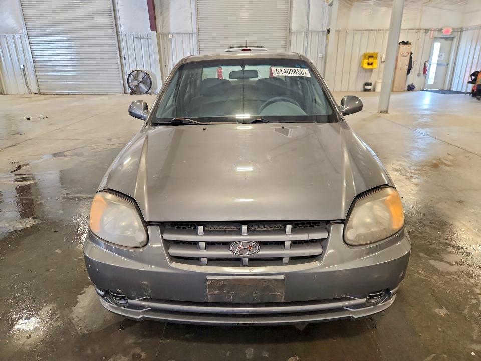 2005 Hyundai Accent VIN KMHCG45C65U600505 COPART salvage auction — HAIL, MN - CERTIFICATE OF TITLE, sold $400 on 2026-07-27 (photo 5)