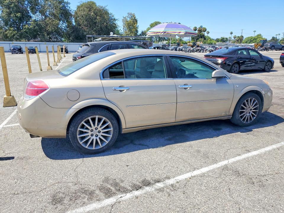 2008 Saturn Aura VIN 1G8ZV57768F230265 COPART salvage auction — FRONT END, Ca - Salvage Certificate, sold $250 on 2026-07-31 (photo 3)
