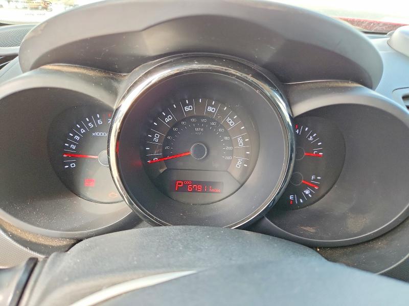 2011 Kia Soul VIN KNDJT2A23B7291501 COPART salvage auction — FRONT END, AZ - CERT OF TITLE - SALVAGE, sold $175 on 2026-07-17 (photo 9)