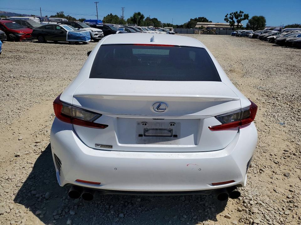2015 Lexus Rc VIN JTHHE5BC9F5010223 COPART salvage auction — FRONT END, Ca - Salvage Certificate, sold $8,800 on 2026-08-27 (photo 6)