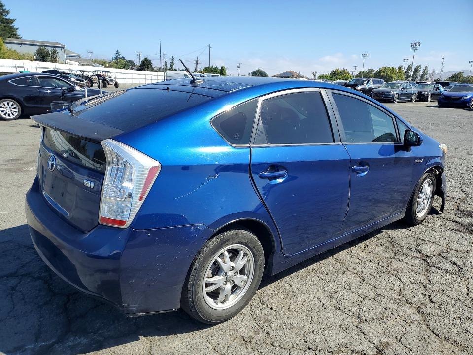 2010 Toyota Prius VIN JTDKN3DUXA0145833 COPART salvage auction — FRONT END, Ca - Salvage Certificate, sold $600 on 2026-07-24 (photo 3)