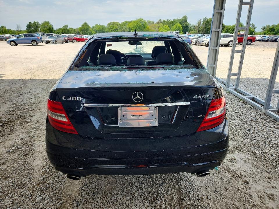 2014 Mercedes-benz C class VIN WDDGF8AB3ER312818 COPART salvage auction — HAIL, Mo - Certificate Of Title, sold $450 on 2026-07-21 (photo 6)