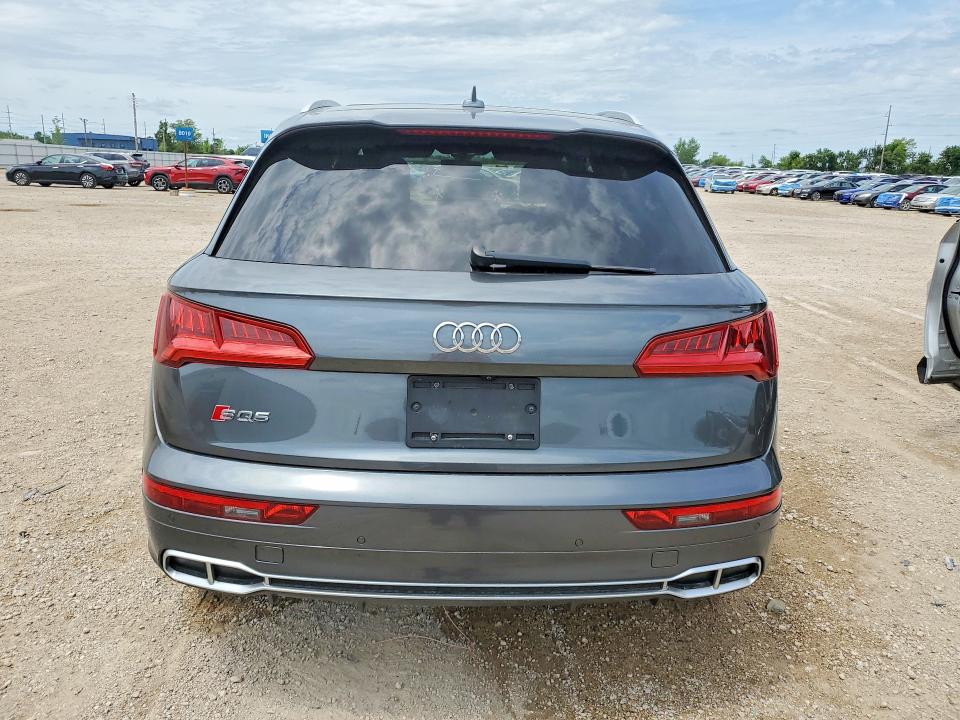2018 Audi Sq5 VIN WA1C4AFY7J2052147 COPART salvage auction — FRONT END, Ia - Cert Of Title-Salvage Title, sold $100 on 2026-08-19 (photo 6)