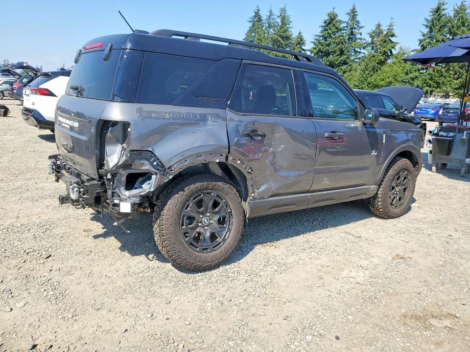 2025 Ford Bronco VIN 3FMCR9CN1SRE71412 COPART salvage auction — REAR END, WA - BILL OF SALE, sold $11,250 on 2026-07-31 (photo 3)