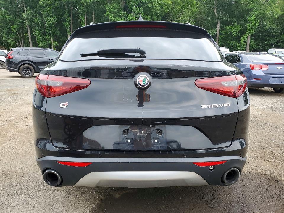 2018 Alfa romeo Stelvio VIN ZASFAKNN9J7C26805 COPART salvage auction — FRONT END, Ct - Cert Of Title-Salvage, sold $950 on 2026-07-23 (photo 6)