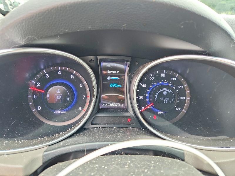 2013 Hyundai Santa fe VIN 5XYZUDLB0DG023441 COPART salvage auction — FRONT END, WA - BILL OF SALE, sold $1,450 on 2026-07-31 (photo 9)
