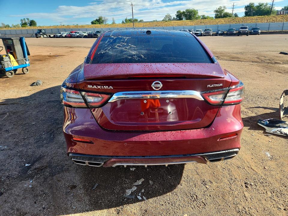 2021 Nissan Maxima VIN 1N4AA6FV5MC503394 COPART salvage auction — FRONT END, Co - Salvage Title, sold $7,100 on 2026-09-04 (photo 6)