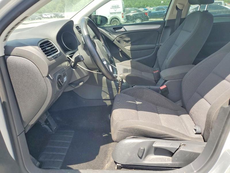 2014 Volkswagen Golf VIN WVWDM7AJ3EW003095 COPART salvage auction — DAMAGE HISTORY, NC - DEALER ONLY SALVAGE TITLE, sold $175 on 2026-07-30 (photo 7)
